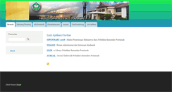 Desktop Screenshot of poltekkes-pontianak.ac.id